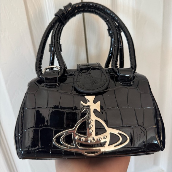 Vivienne Westwood Handbags - Vivienne Westwood patent leather mini bag brand new